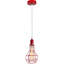 Billups 1 - Light Red Teardrop Pendant