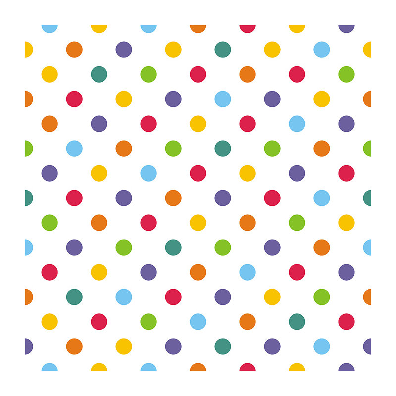 Kimberlyanne Matte Peel and Stick Mural, Multicolour, 250 x 250cm