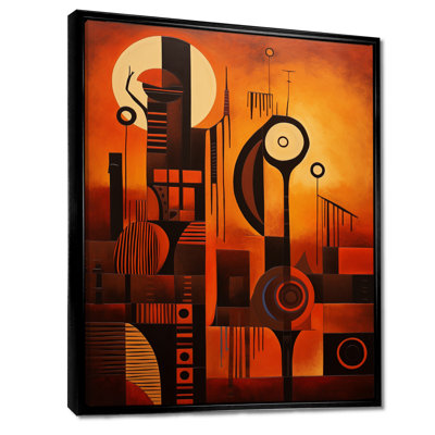 Afro Heritage Retro Earth - African Wall Art Living Room