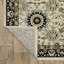 Tapis Xadyn traditionnel à bordure et franges, à poils denses-87599309-87599318