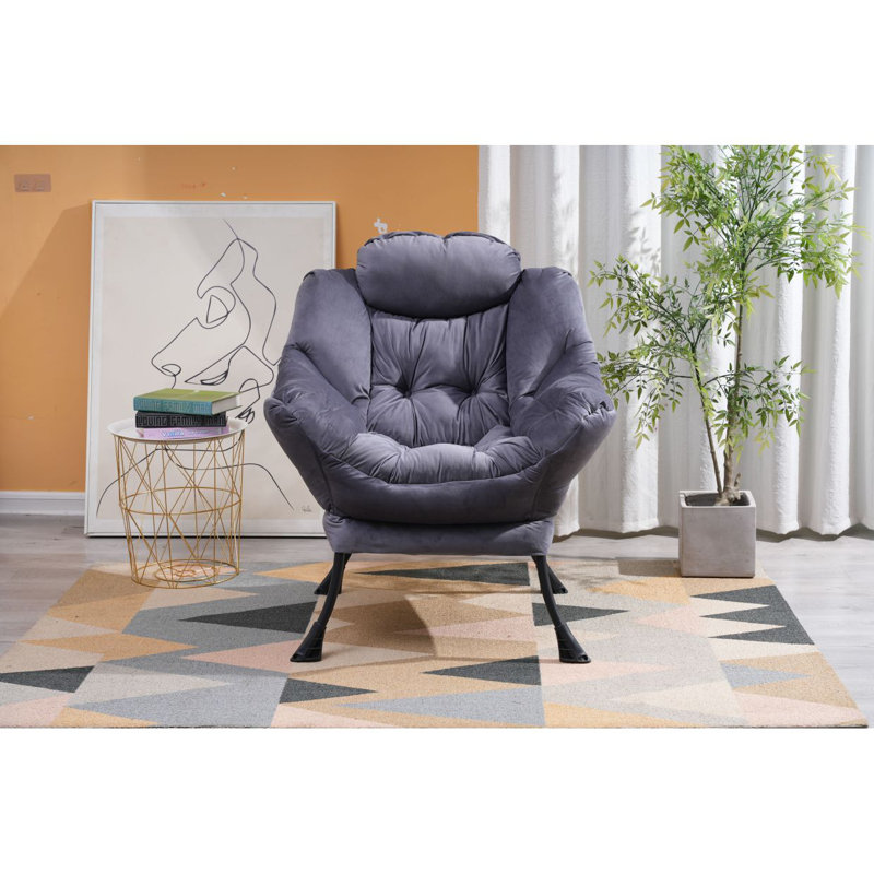 Fauteuil paresseux en tissu de coton Modern