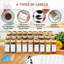 Ensemble de 36 pots à épices