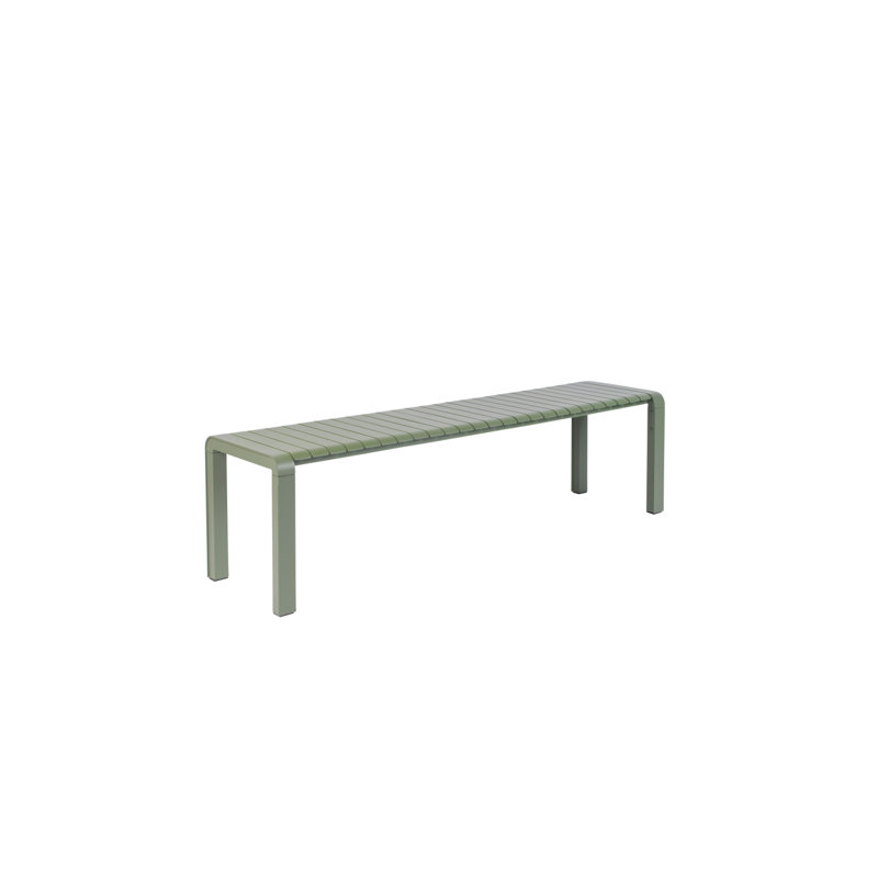 Banc de pique-nique en aluminium Vondel, Vert