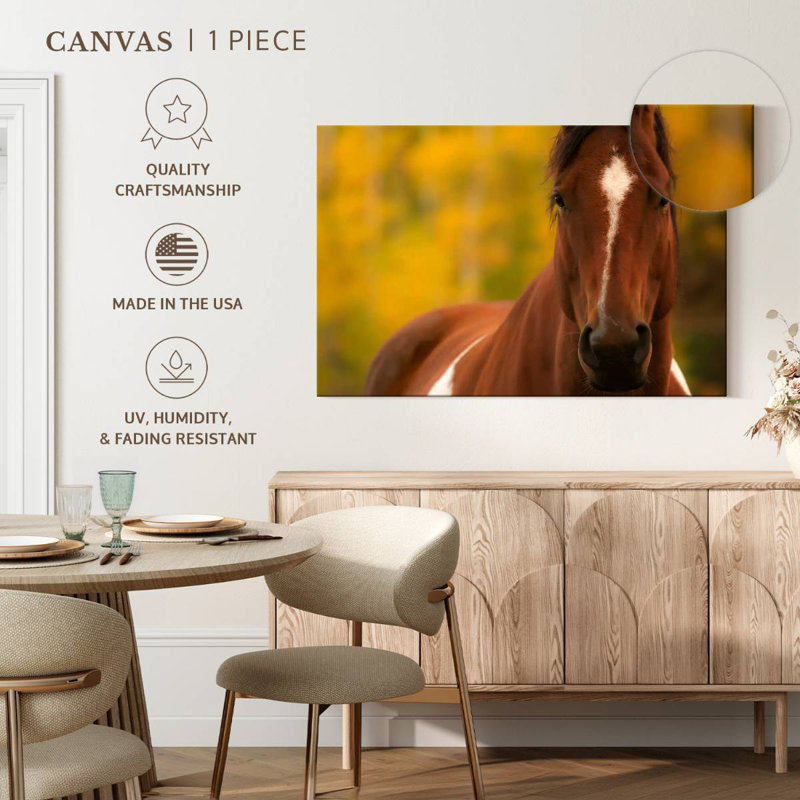 Brampt Painted Horse, 34" H x 51" W