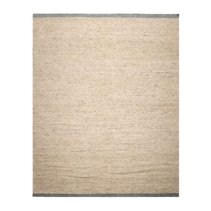 Tapis rectangulaire en laine One-of-a-Kind Rectangle Jeevun: 9 pi 4 po x 11 pi 9 po