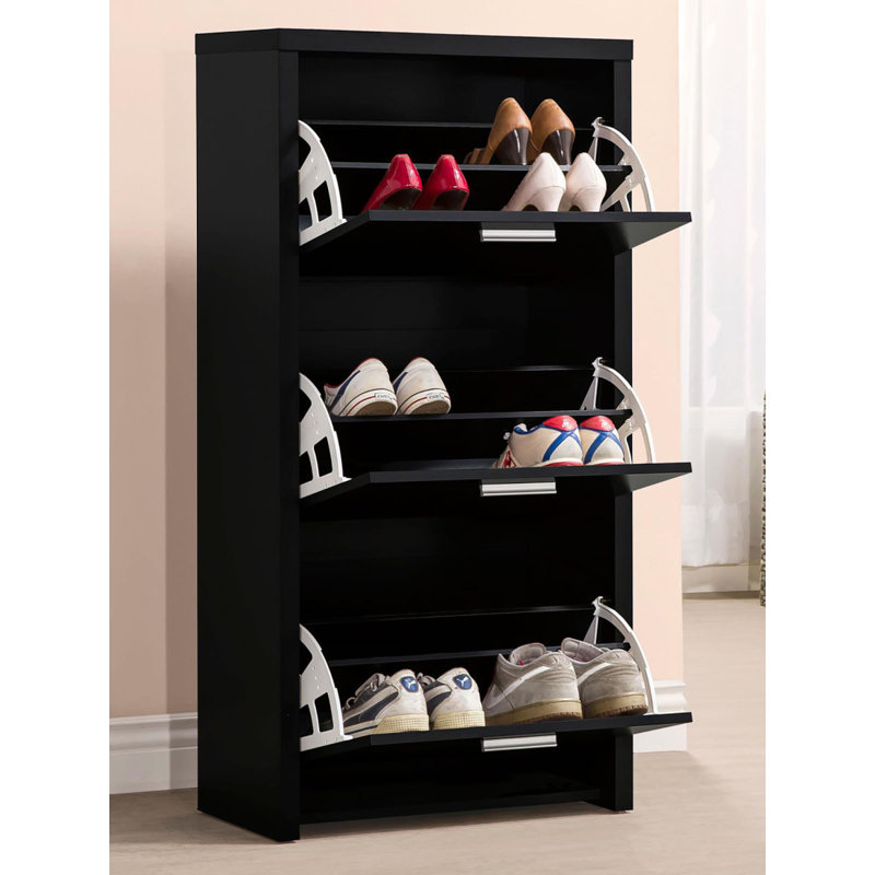 3-Drawer Shoe Rack