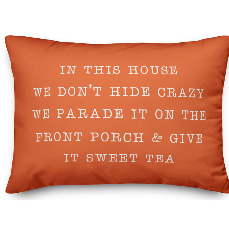  Coussin Parade Crazy, Orange