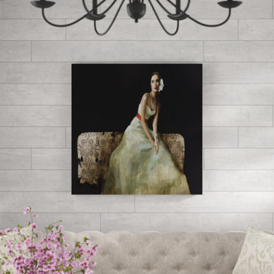 " Lady On Bed II "