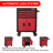 3-Drawer Rolling Tool Chest with Wheels