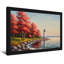 Plantes et fleurs, arbres d'automne, phare, roches d'eau, reflet du ciel-678754172-678754170-678754171
