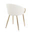 Chaise en métal et similicuir-210002440