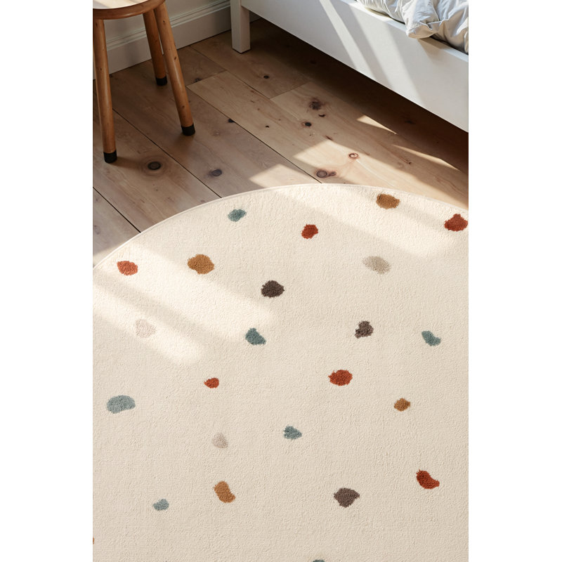 Adventures Children's Rug Round by Hanse Home - Play Rug, Crawling Rug, Modern Playful Design, Soft Rug Children's Room, Teenager's Room, Living Room