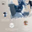 «Windswept Blue II», art abstrait bleu par Art Remedy-107444922-107444916