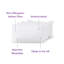 Anti-Microbial Machine Washable Bounce Back Pillows (Set of 4)