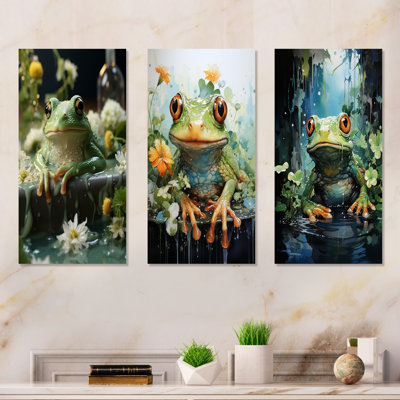 Froggy de salle de bain