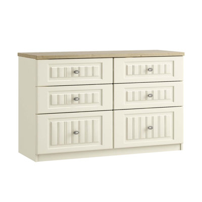 115 cm W Chest of 6 Drawers