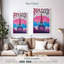 Affiche rétro Paris Paris Eiffel-497909114