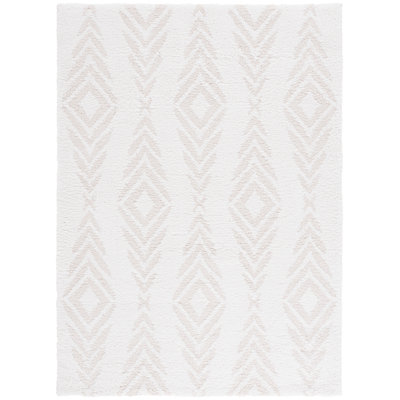 Rumi Shag Performance Geometric Rug