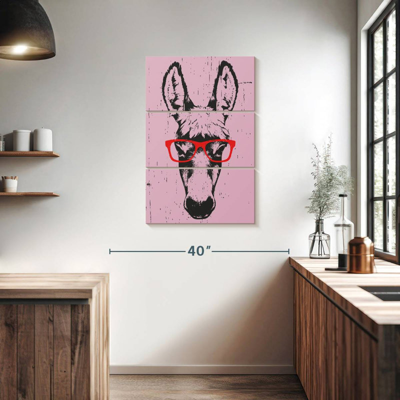 Âne Brampt Hipster, H 38 po x l 24 po