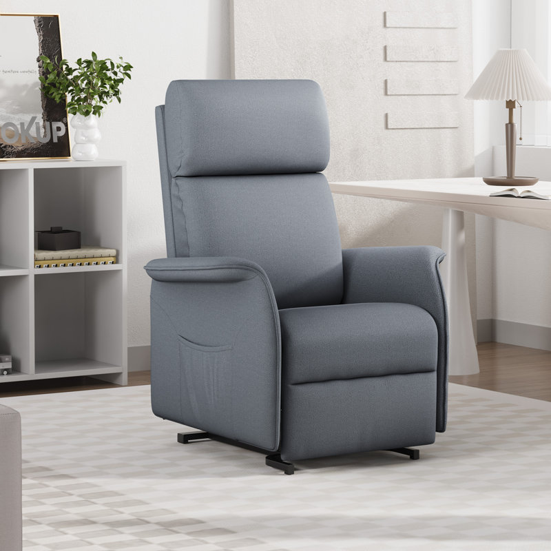 Fauteuil inclinable électrique avec chaleur et massage Petite, Gris