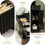  Bureau de maquillage avec miroir, lumières et station de charge-833415225