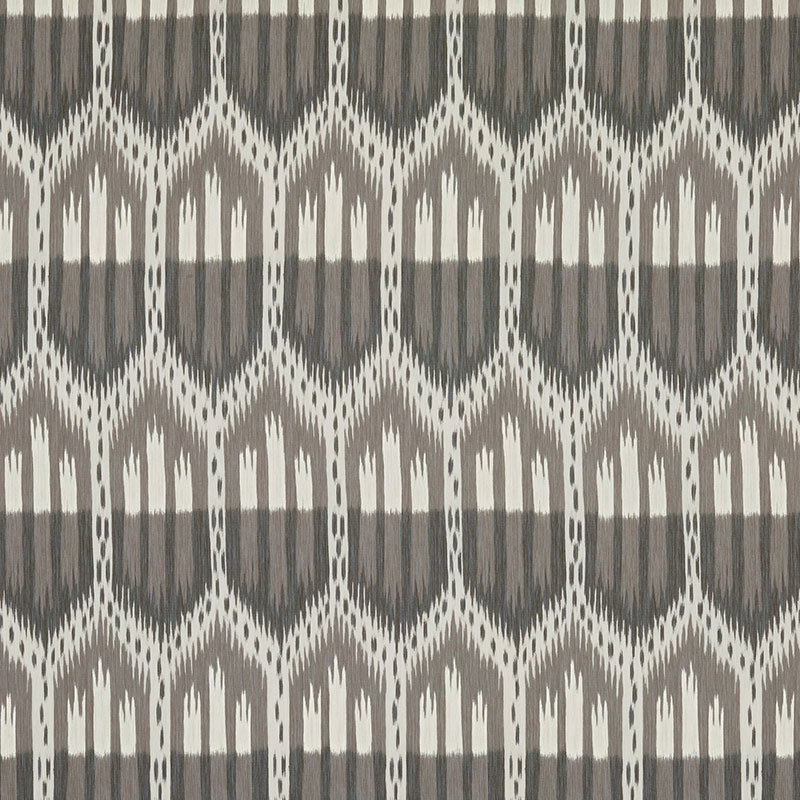 Bukhara Ikat Fabric, Linen