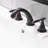 Widespread 2-handle Bathroom Faucet with Drain Assembly