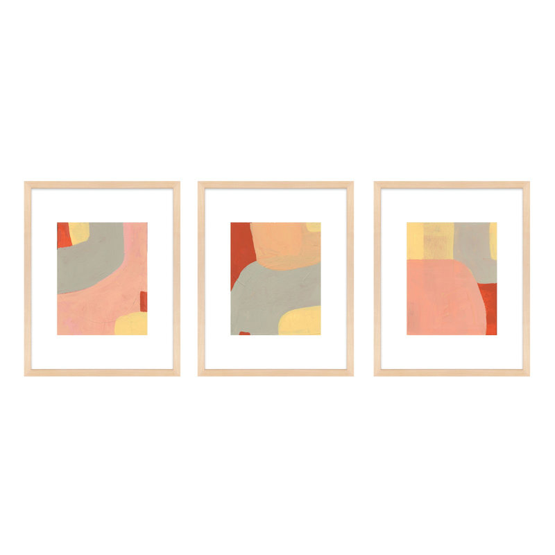 Moments Painting by Andrea Stokes, 25" H x 20" W x 1.25" D, Brown Framed