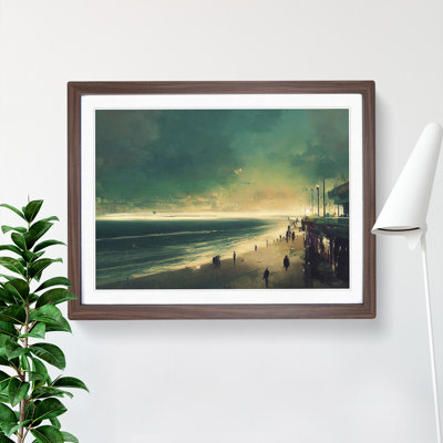 Dreamy Beach Vol.4 1 Piece Single Picture Frame Painting
