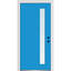 Porte d'entrée pré-suspendue en acier peint 1 lumière-40559154-40559147-40559149