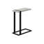 Table d'appoint, en forme de C, bout, côté, collation, salon, métal stratifié, contemporain, moderne-601599614