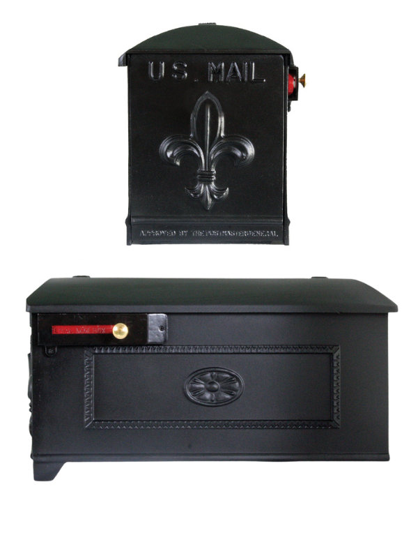 Cast Aluminum Post Mounted Mailbox