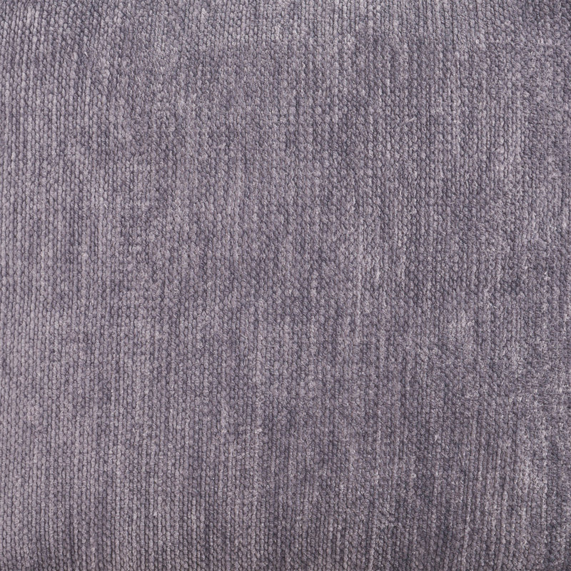 Repose-pieds Ines, Chenille gris givré