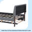 Lit plateforme tapissier avec lit gigogne double Teddy-1923754791-1923754790