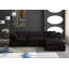 Canapé modulaire en velours et chaise longue avec repose-pieds de 119 po-1104115553