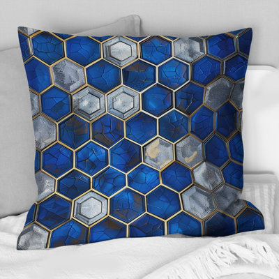 Coussin décoratif Glam Hexagon II - Glam