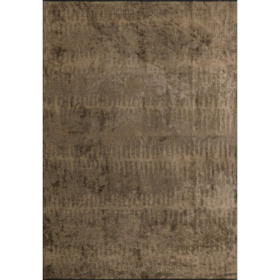 Rapture Ikat Area Rug in Brown