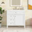 Meuble-lavabo 36 po avec lavabo supérieur-108801194