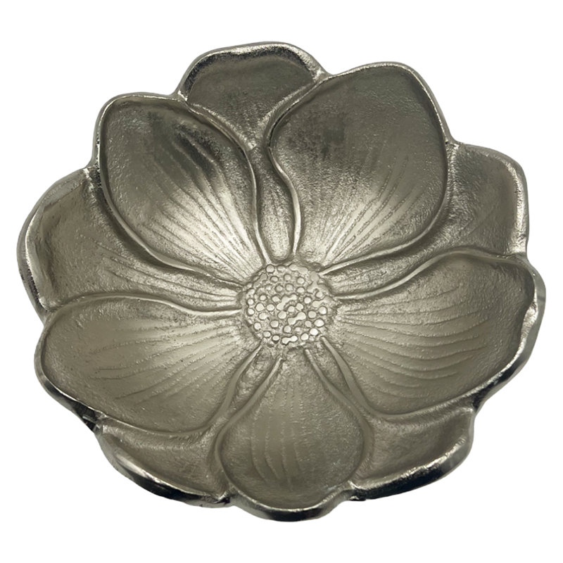 Bol décoratif en aluminium fabriqué à la main Arayia 1