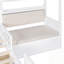 Lit simple avec canapé, lit plateforme pour enfants avec deux tiroirs et tablette de rangement pour une utilisation maximale de l'espace-356044605