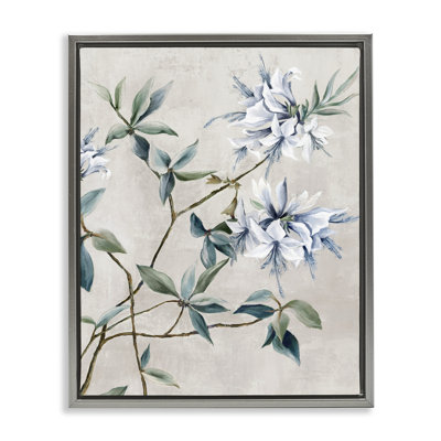 Art mural sur toile Cluster Flowers, par Alex Black