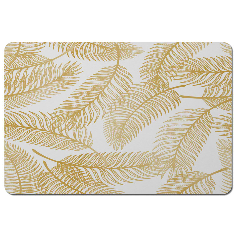 Ringo Wood, Polyester Floral Rectangle Placemat