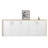 Layali 86" L-Shaped Executive Desk Office Set - Main - Return Desk, Executive Cabinet, Coffee Table
