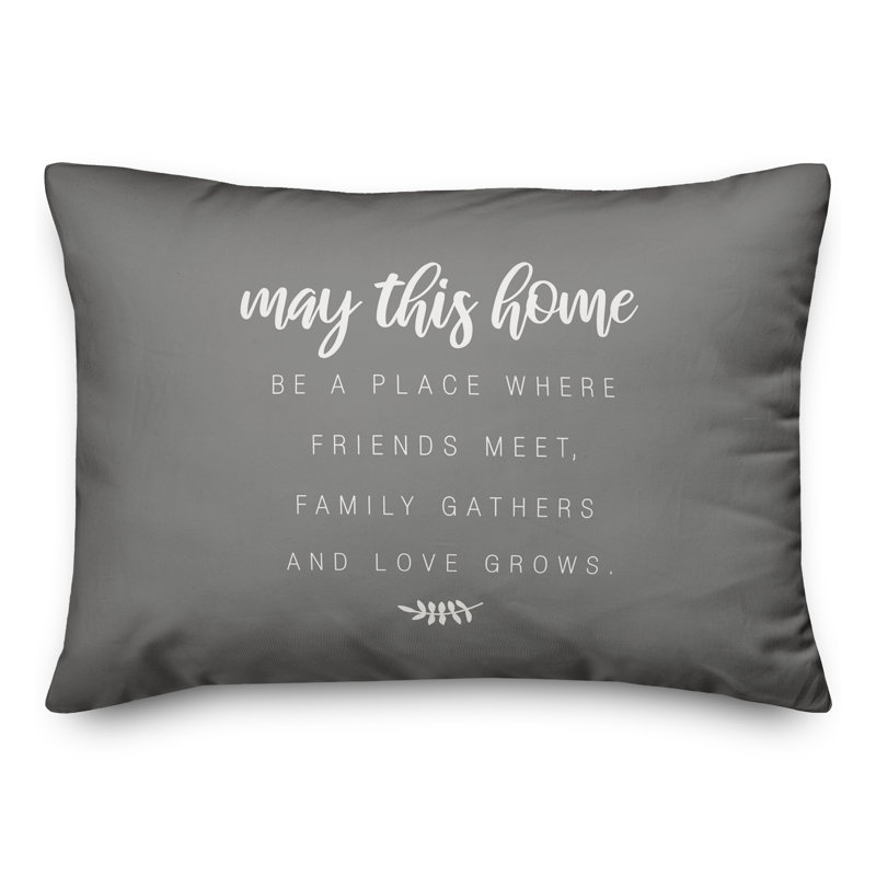 Housse de coussin rectangulaire en polyester 