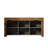Bookcase MDF 1 Piece Bookcase Brown Versatile Design