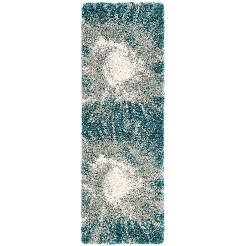  Velvet Soft Touch Shag Rug, Runner 2' x 6'1"