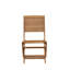 Ensemble de table de jardin 9 pièces comprenant une table de salle à manger d'extérieur ovale en bois d'acacia et 8 chaises d'appoint pliantes, 36 po x 78 po, huile naturelle-1505973117