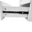 White Wood Modular Closet System 70.2'H x 93.6'W x 17.16"D with 16 shelves and 12 drawers