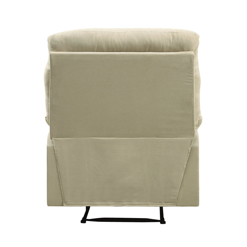 Beige Microfiber Electric Lounge Chair