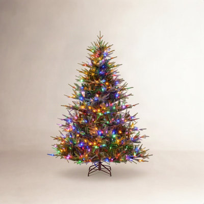Pre-Lit Fir Christmas Tree